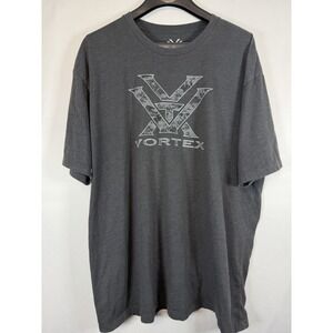 Vortex Optics Logo Short Sleeve T-Shirt Men L Large Camo/Navy/Black